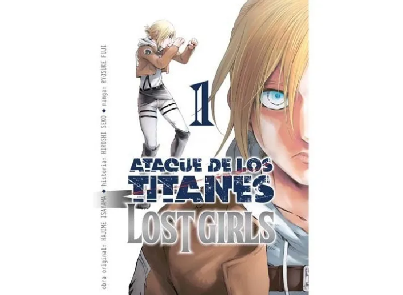 Ataque De Los Titanes Shingeki No Kyojin Lost Girls Manga Original ...