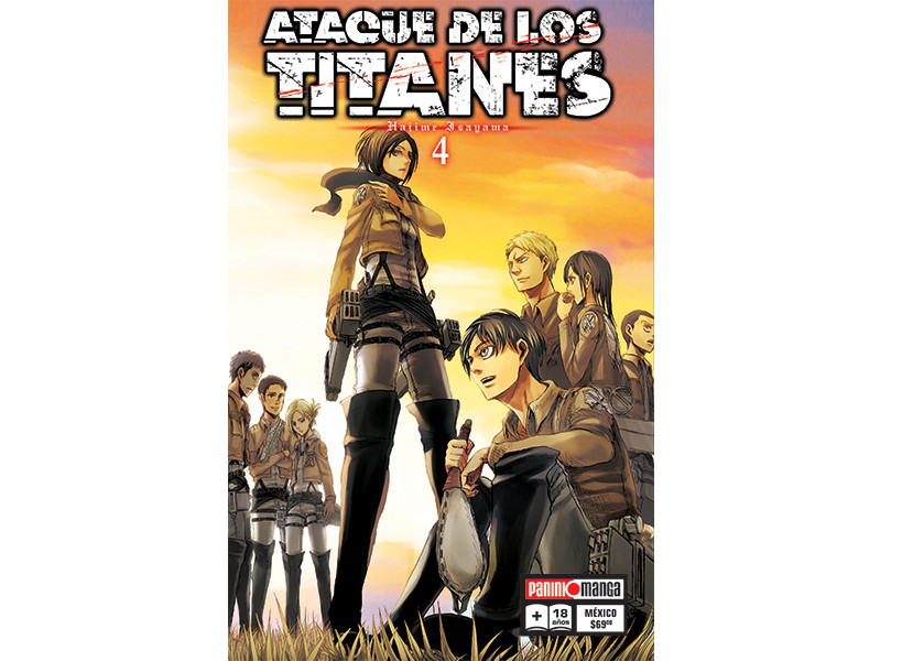 Ataque de los titanes / Shingeki No Kyojin Tomo Original Panini Manga ...