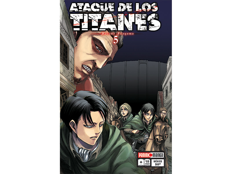 Ataque de los titanes / Shingeki No Kyojin Tomo Original Panini Manga ...
