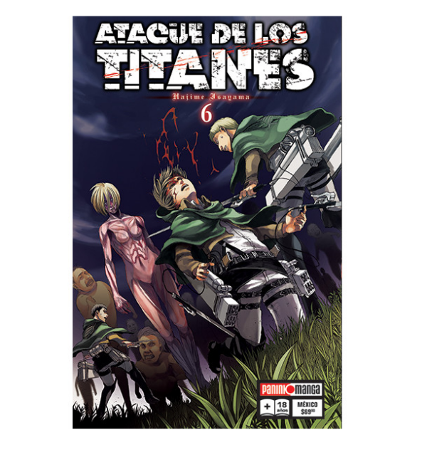 Ataque de los titanes / Shingeki No Kyojin Tomo Original Panini Manga ...