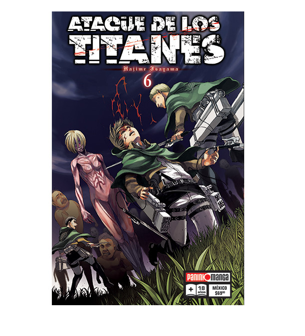Ataque de los titanes / Shingeki No Kyojin Tomo Original Panini Manga ...