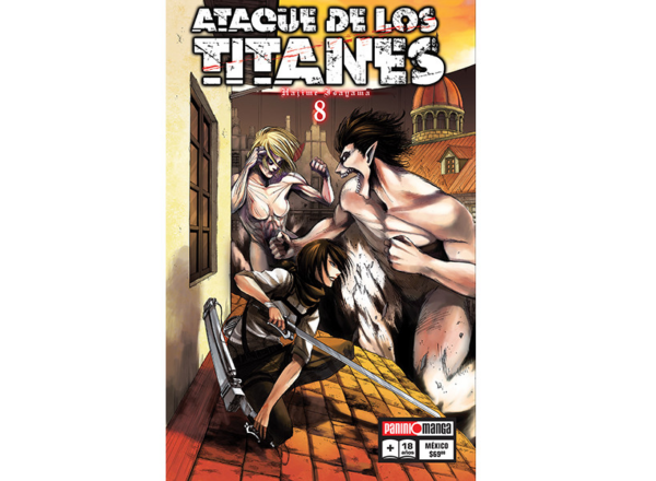 Ataque de los titanes / Shingeki No Kyojin Tomo Original Panini Manga ...