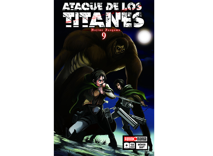 Ataque de los titanes / Shingeki No Kyojin Tomo Original Panini Manga ...