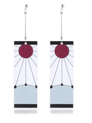 Aretes Pendientes Tanjiro