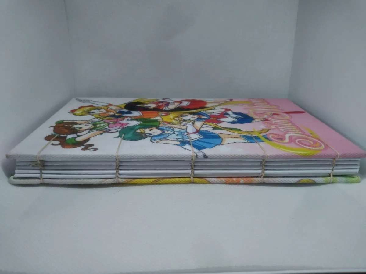 Sailor Moon Agenda Cuaderno Artesanal Pasta Dura