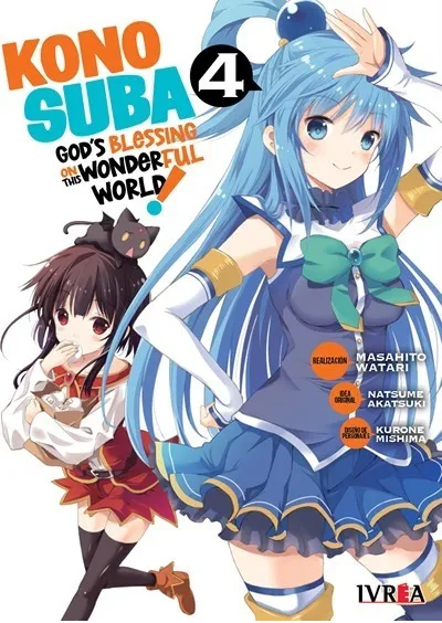 Konosuba! Manga Tomo 04 Español Ivrea