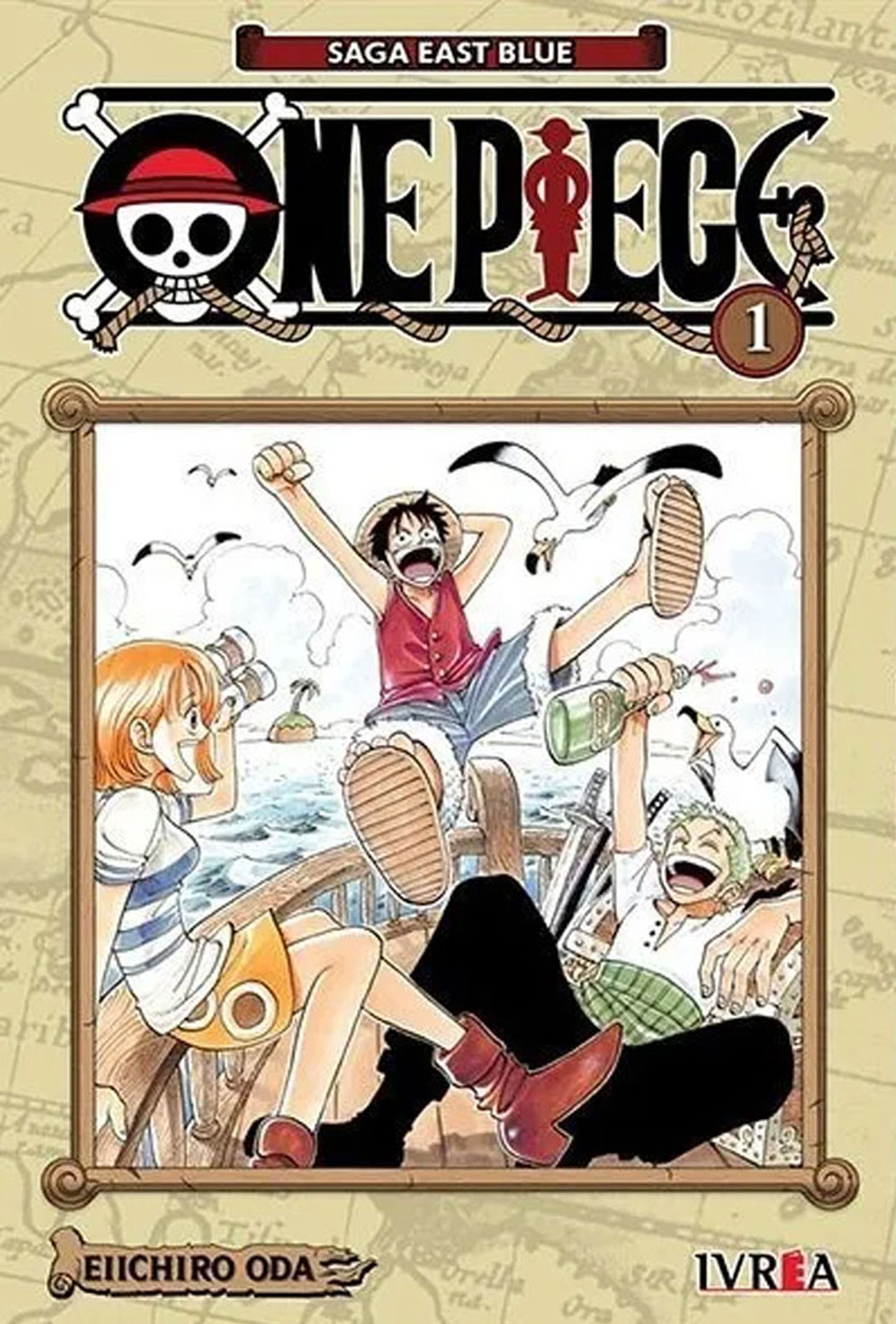 One Piece Manga Tomo 01 Español Ivrea