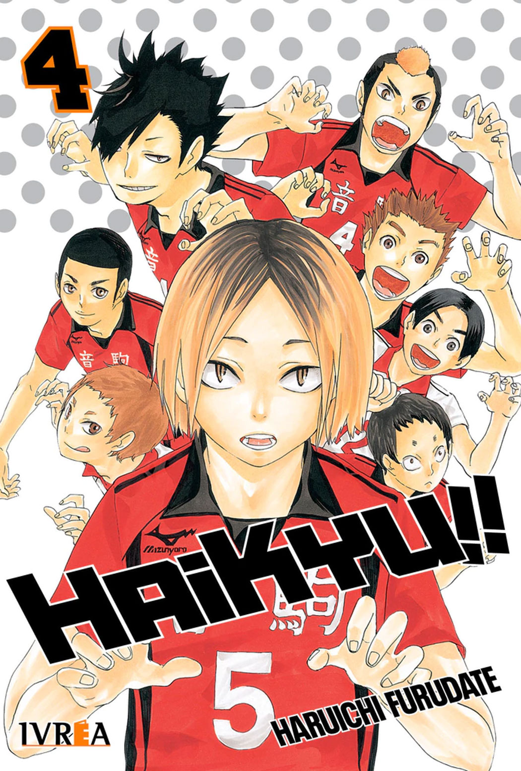 Haikyu!! Tomo 04 Manga Español Ivrea