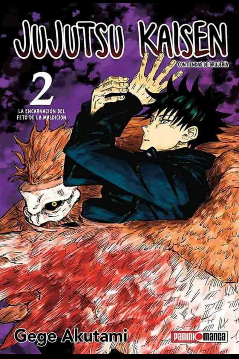 Jujutsu Kaisen manga Tomo 02 Panini Español