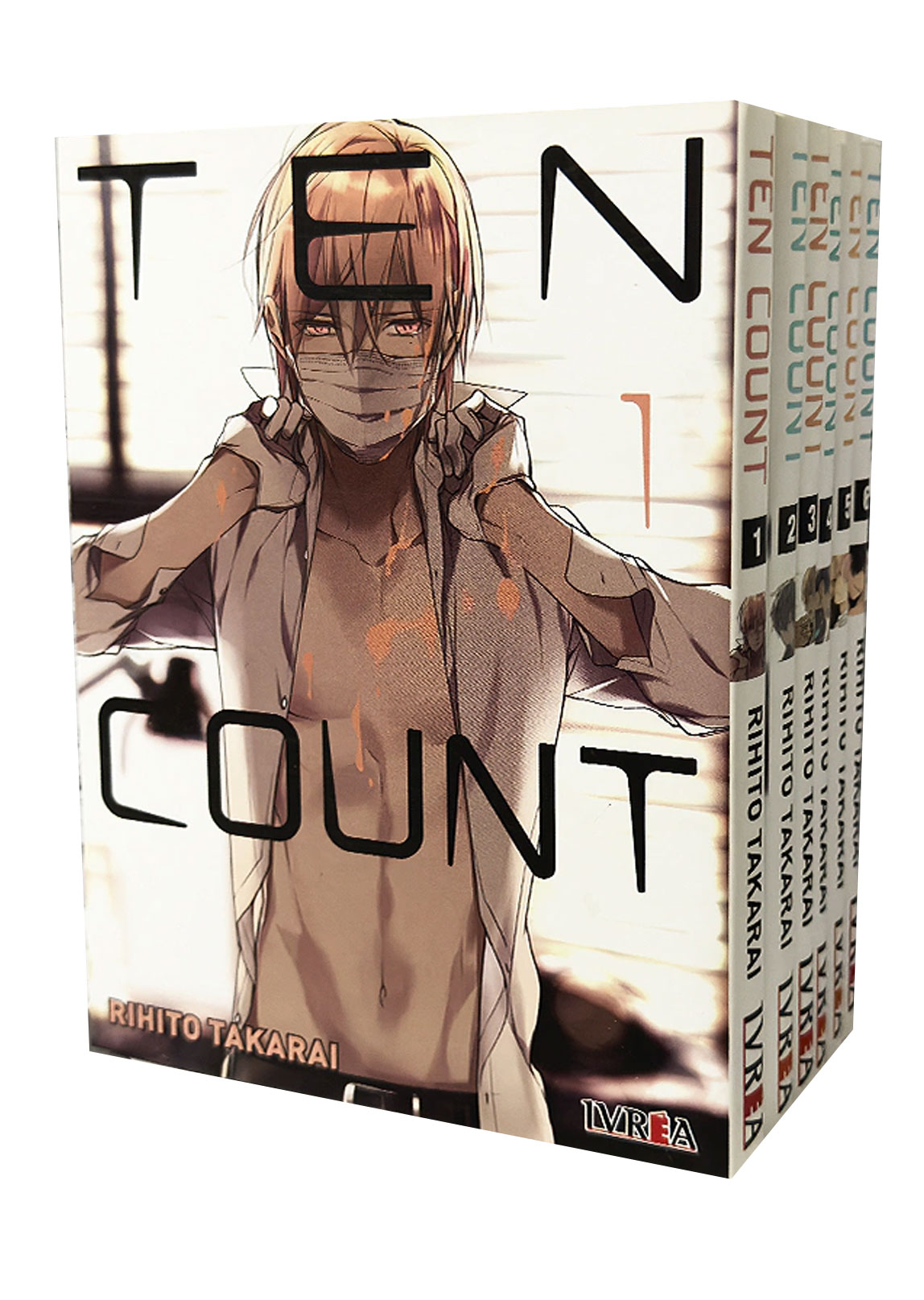 Ten Count Manga serie Completa Ivrea Español