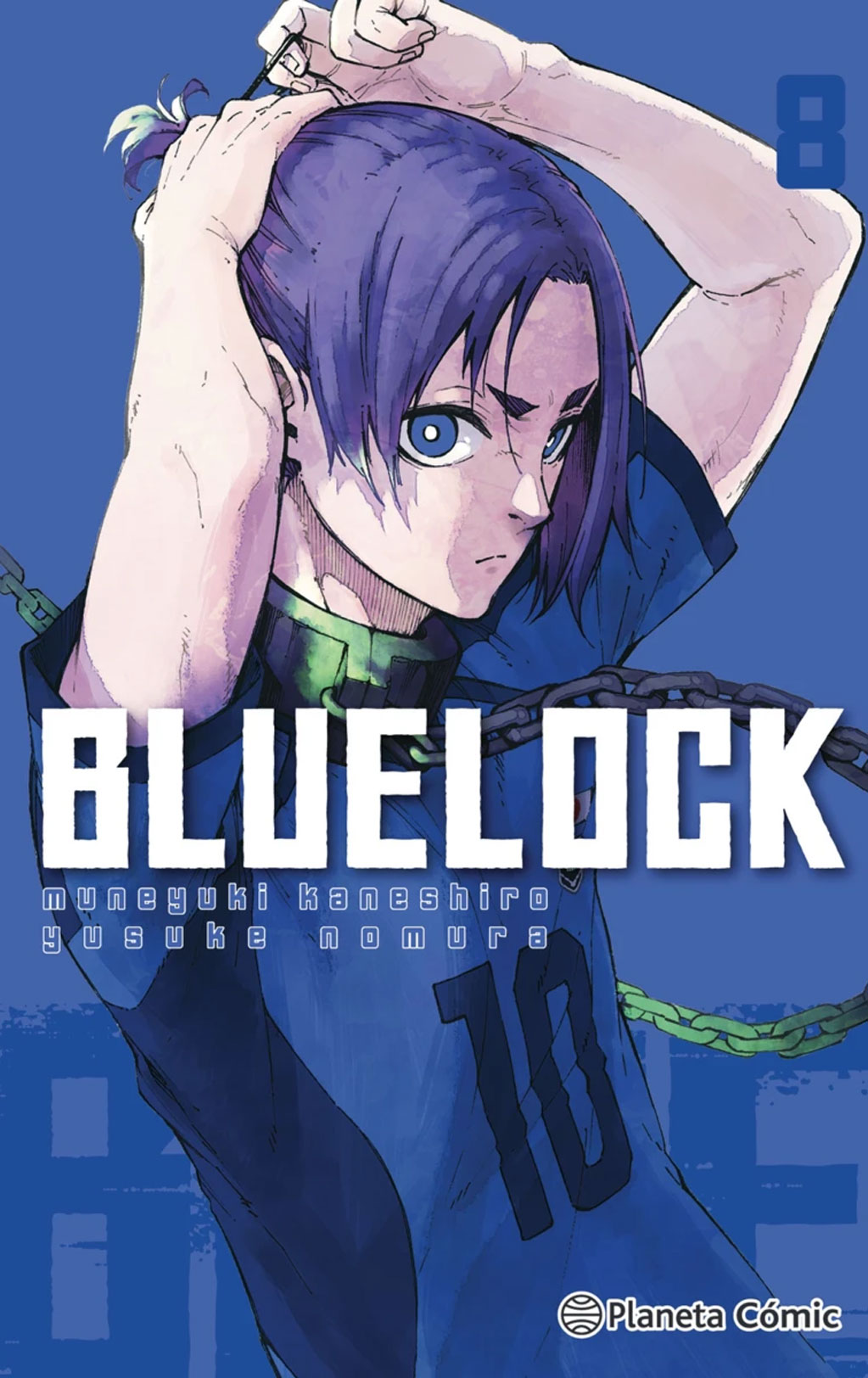 Blue Lock Manga Tomo 08 Planeta Comic Español