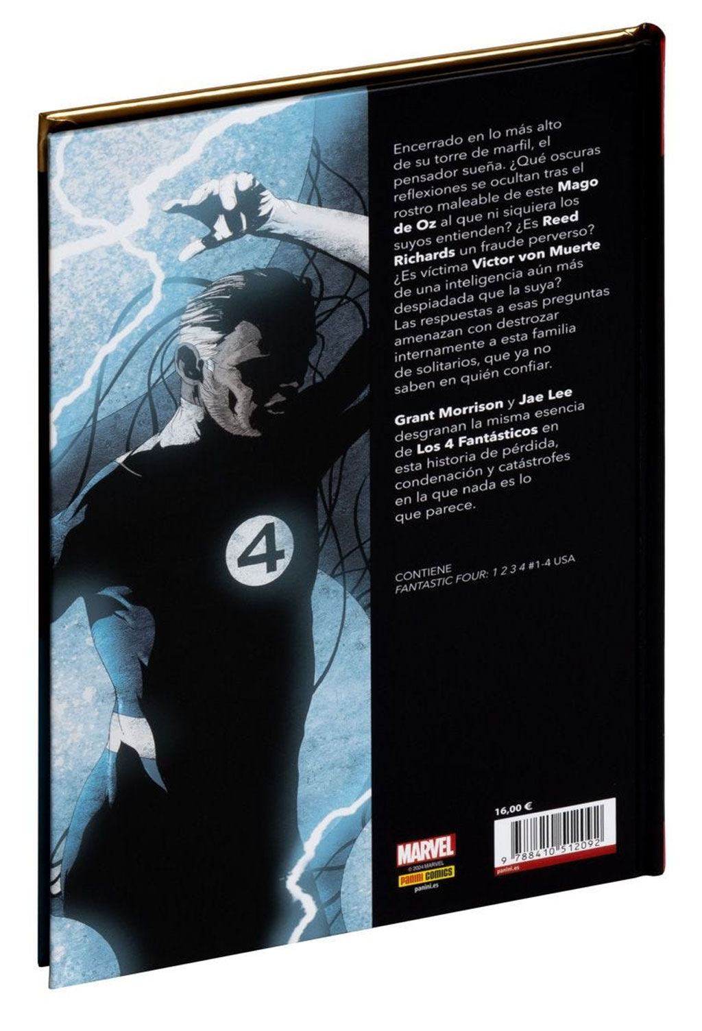 Los 4 Fantásticos 1 2 3 4 Comic Tapa Dura Panini Español - Imagen 3