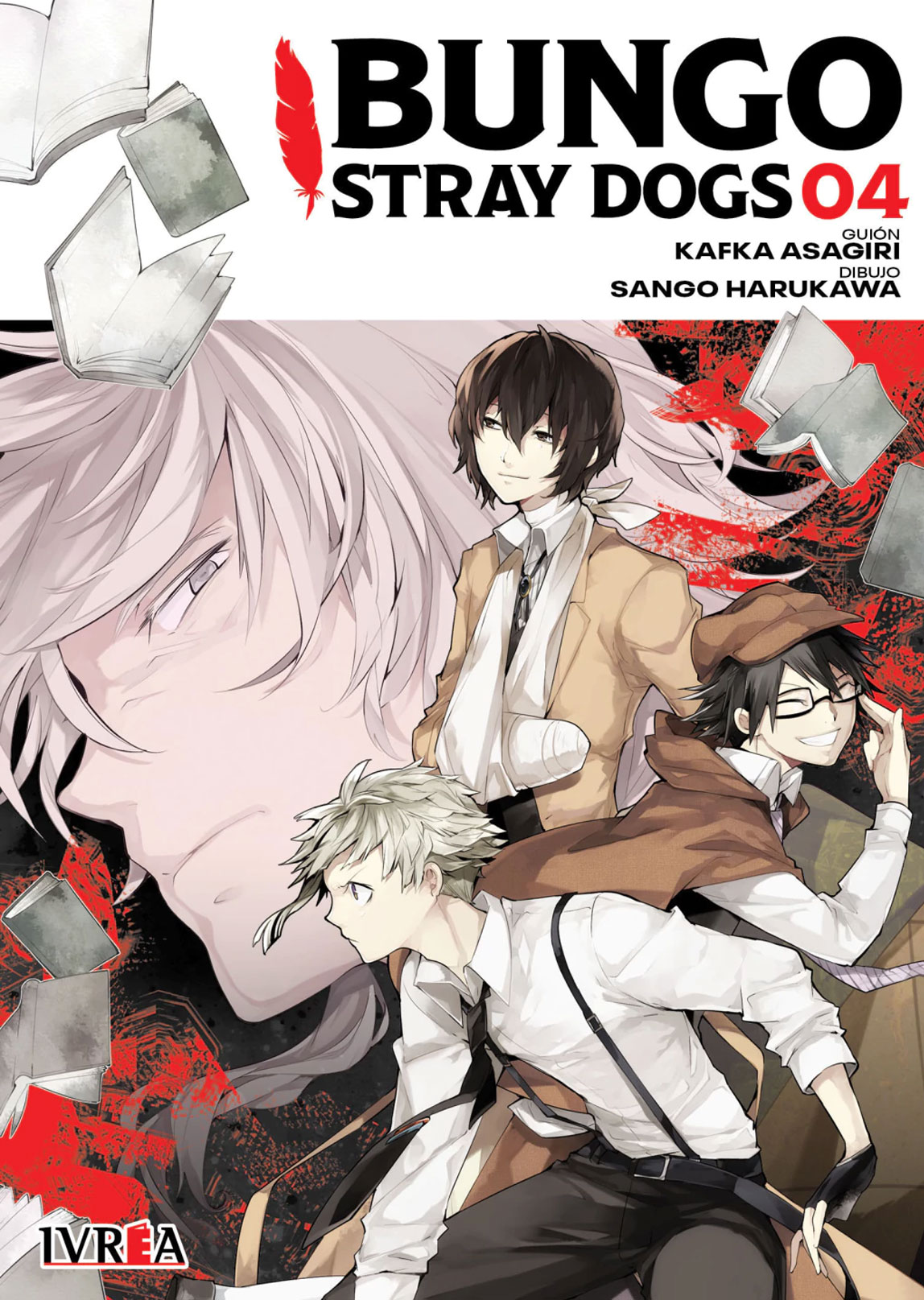 Bungo Stray Dogs Manga Tomo 04 Ivrea Español