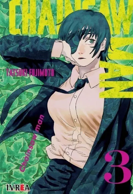 Chainsaw Man Manga Tomo 03 Ivrea Español