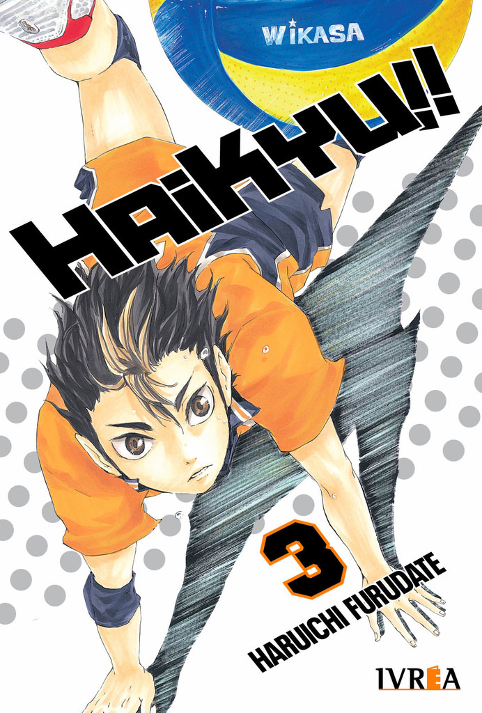 Haikyu!! Manga Tomo 03 Ivrea Español