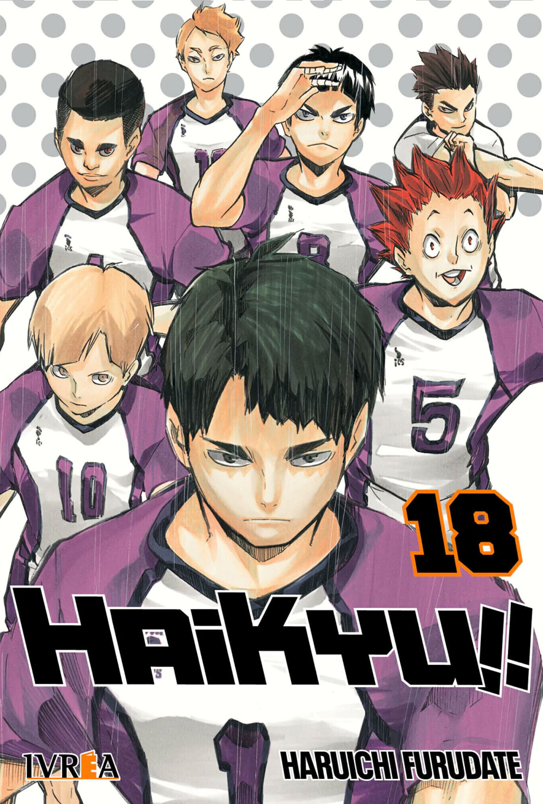 Haikyu!! Manga Tomo 18 Ivrea Español