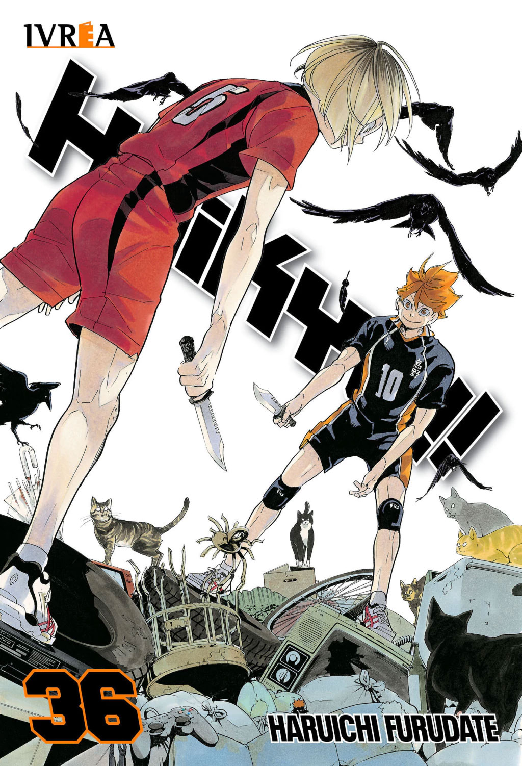 Haikyu!! Manga Tomo 36 Ivrea Español