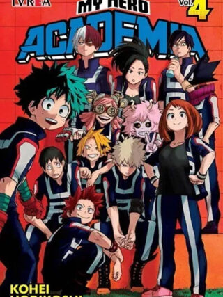 My Hero Academia Manga Tomo 04 Ivrea Español