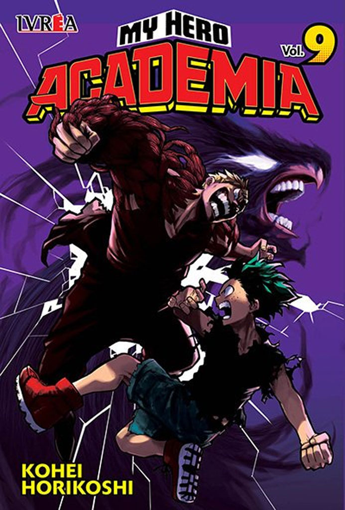 My Hero Academia Manga Tomo 09 Ivrea Español