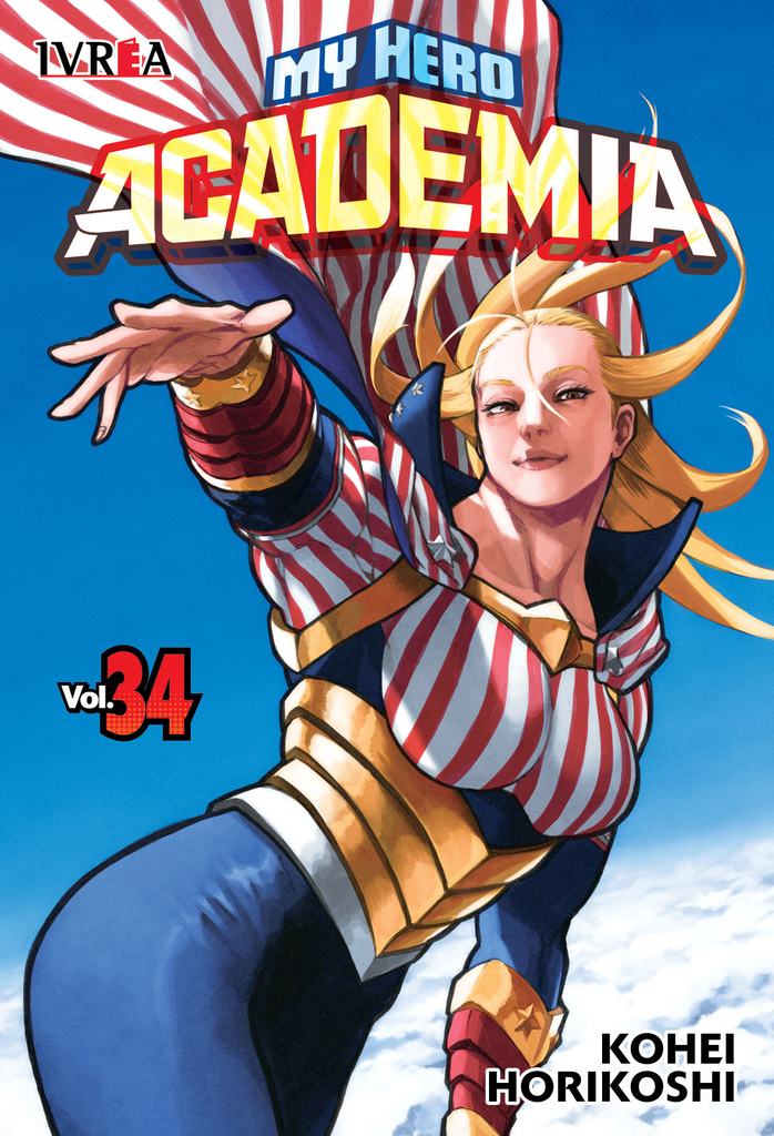 My Hero Academia Manga Tomo 34 Ivrea Español