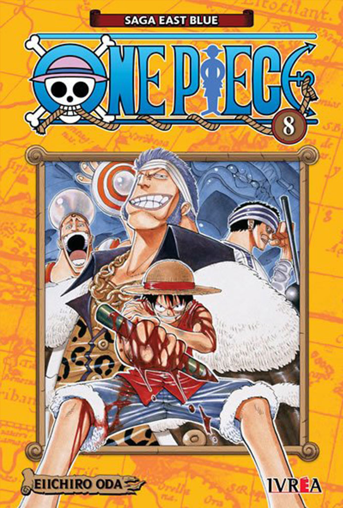 One Piece Tomo 08 Manga Español Ivrea
