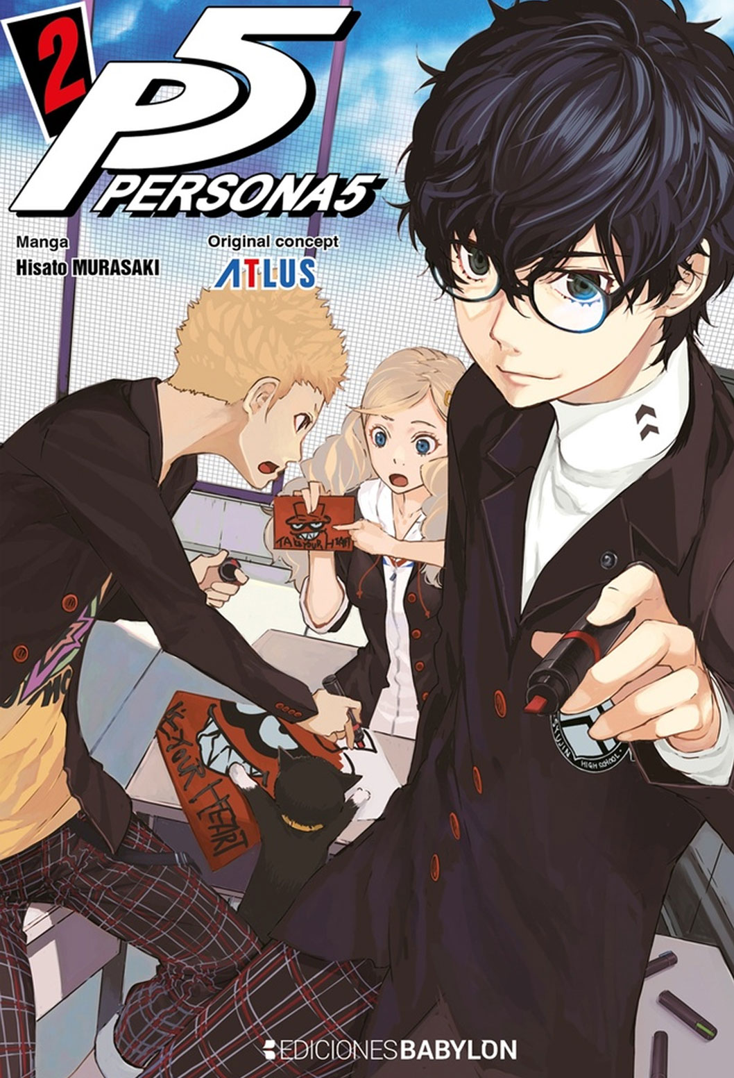 Persona 5 Tomo 02 Manga Español Babylon