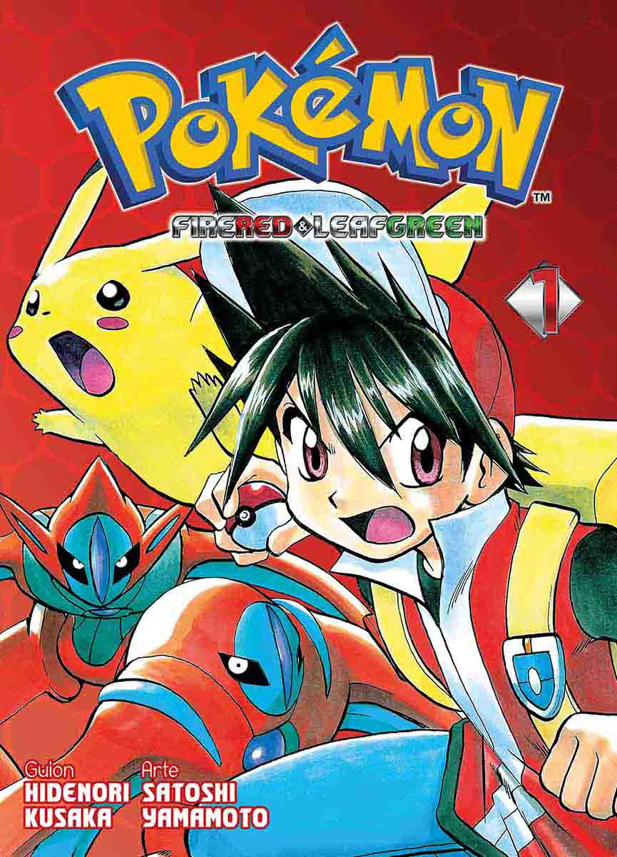 Pokemon Manga Fire red & Leaf green Tomo 01