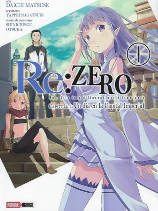 Re: Zero Manga Capitulo 1 Tomo 01 Editorial Panini