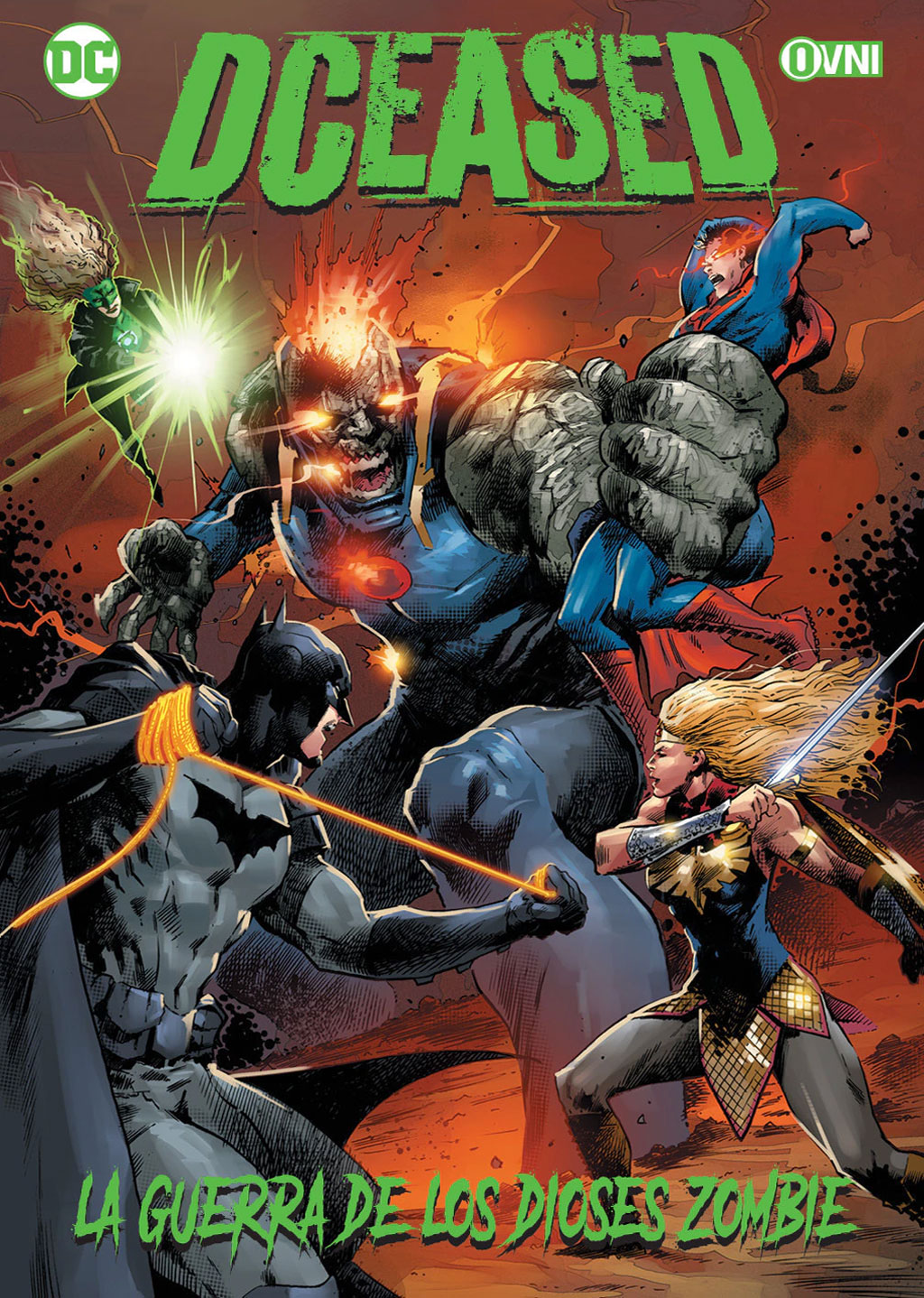 Dceased: La Guerra De Los Dioses Zombie Comic Ovni Press Español