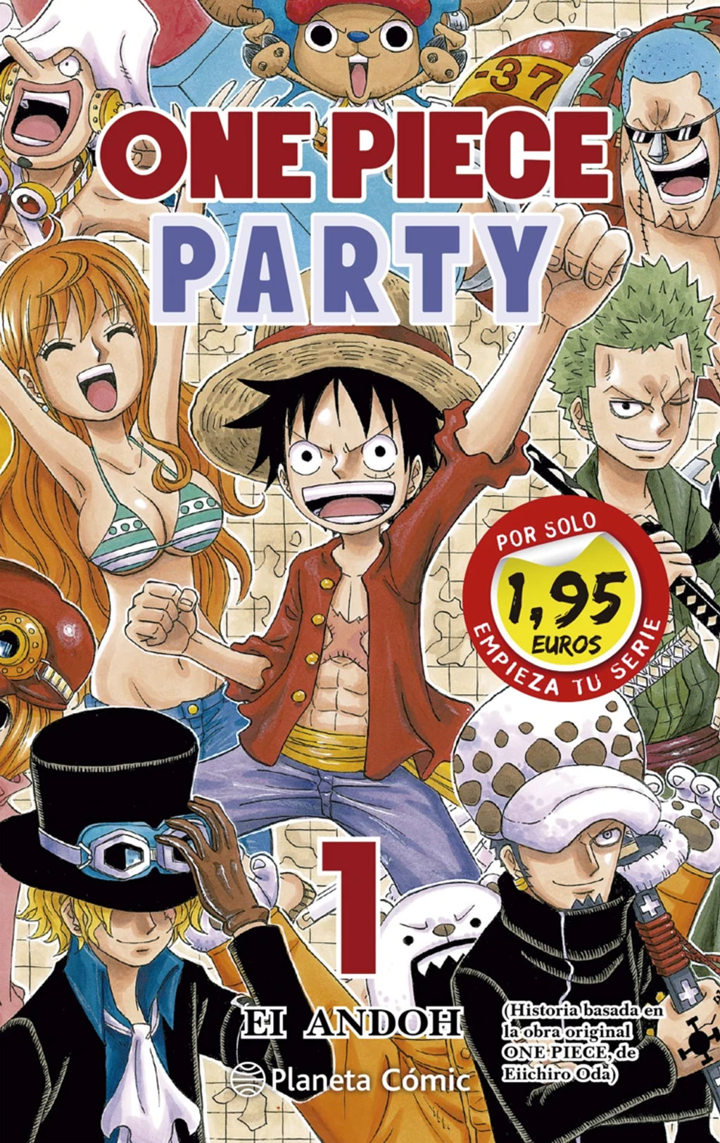 One Piece Party Manga Tomo 01 Planeta Español