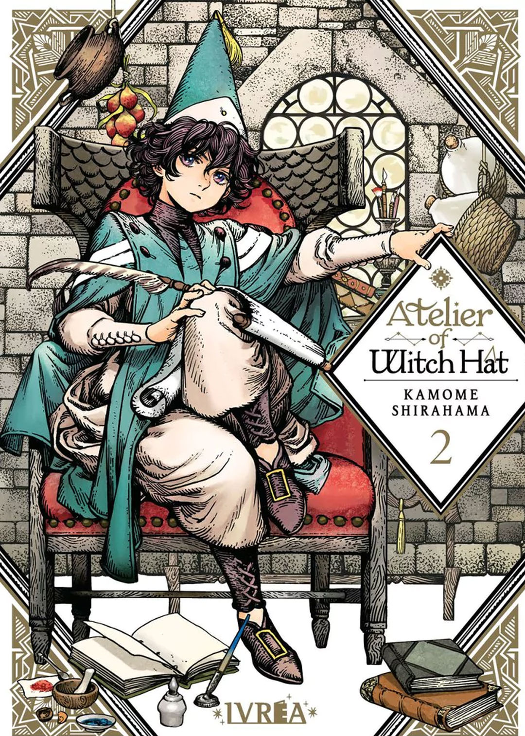 Atelier Of Witch Hat Manga Tomo 02 Ivrea Español