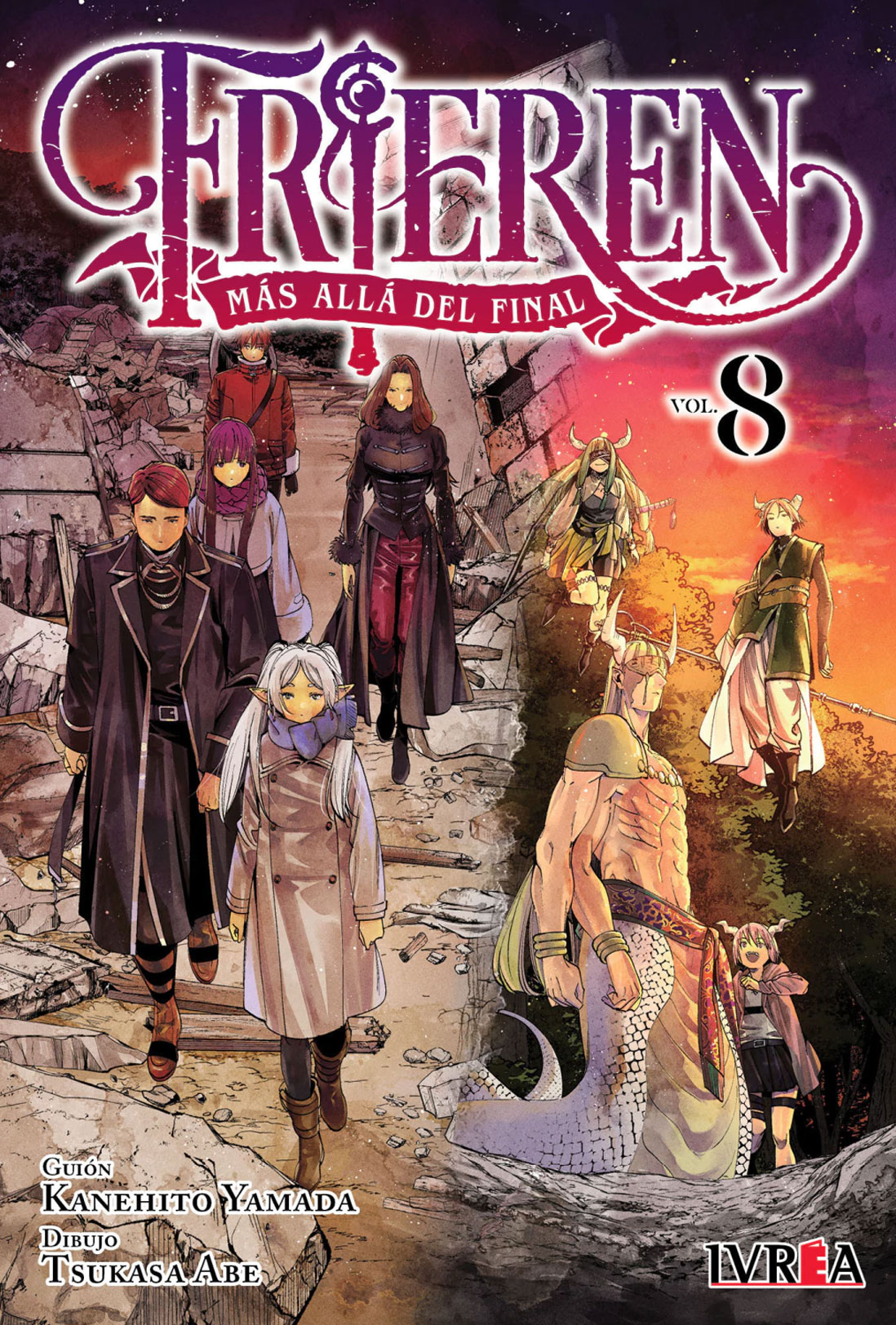 Frieren Manga Tomo 08 Ivrea Español