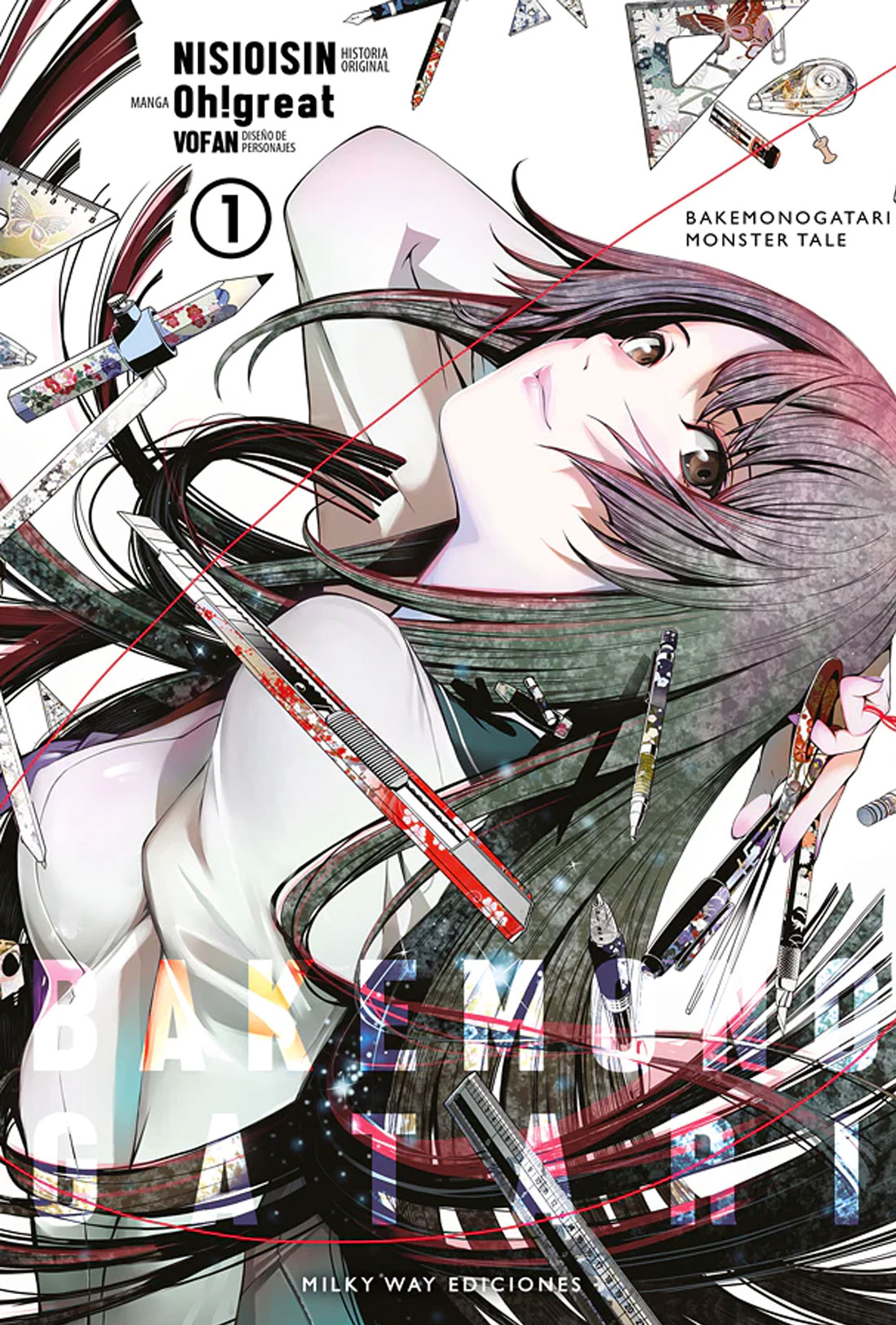 Bakemonogatari Tomo 01 Manga Español Milky Way