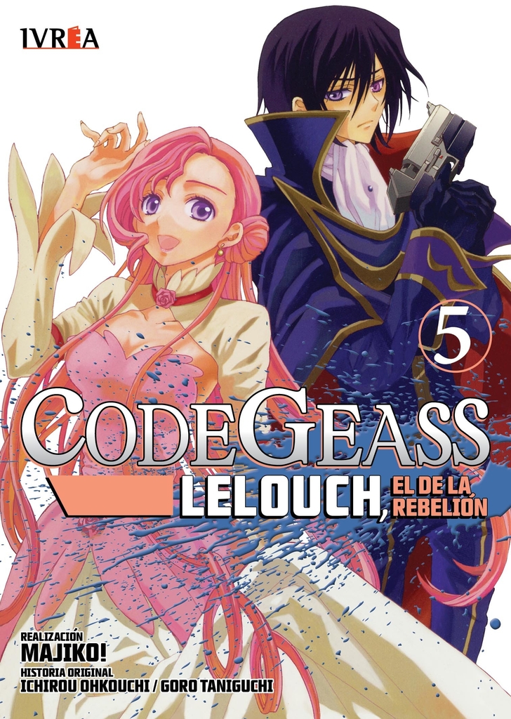 Code Geass Lelouch El de la Rebelión Tomo 05 Manga Original Español Ivrea