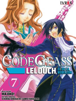 Code Geass Lelouch El de la Rebelión Tomo 07 Manga Original Español Ivrea