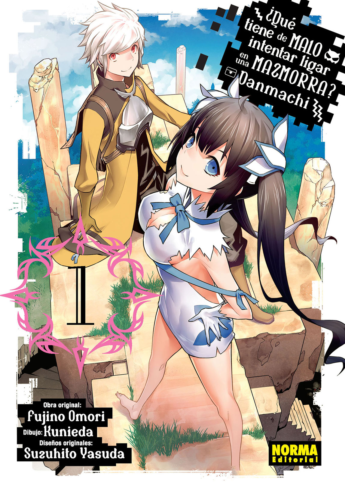 DanMachi ¿Qué Tiene de Malo Intentar Ligar en una Mazmorra? Tomo 01 Manga Español Norma