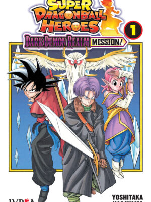 Super Dragon Ball Heroes Dark Demon Realm Tomo 01 Manga Español Ivrea