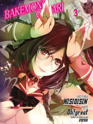 Bakemonogatari Tomo 03 Manga Español Panini