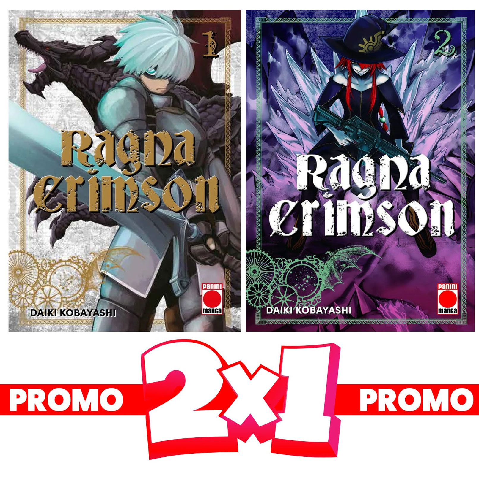 Ragna Crimson Tomo 01 Y 02 Manga Español Panini