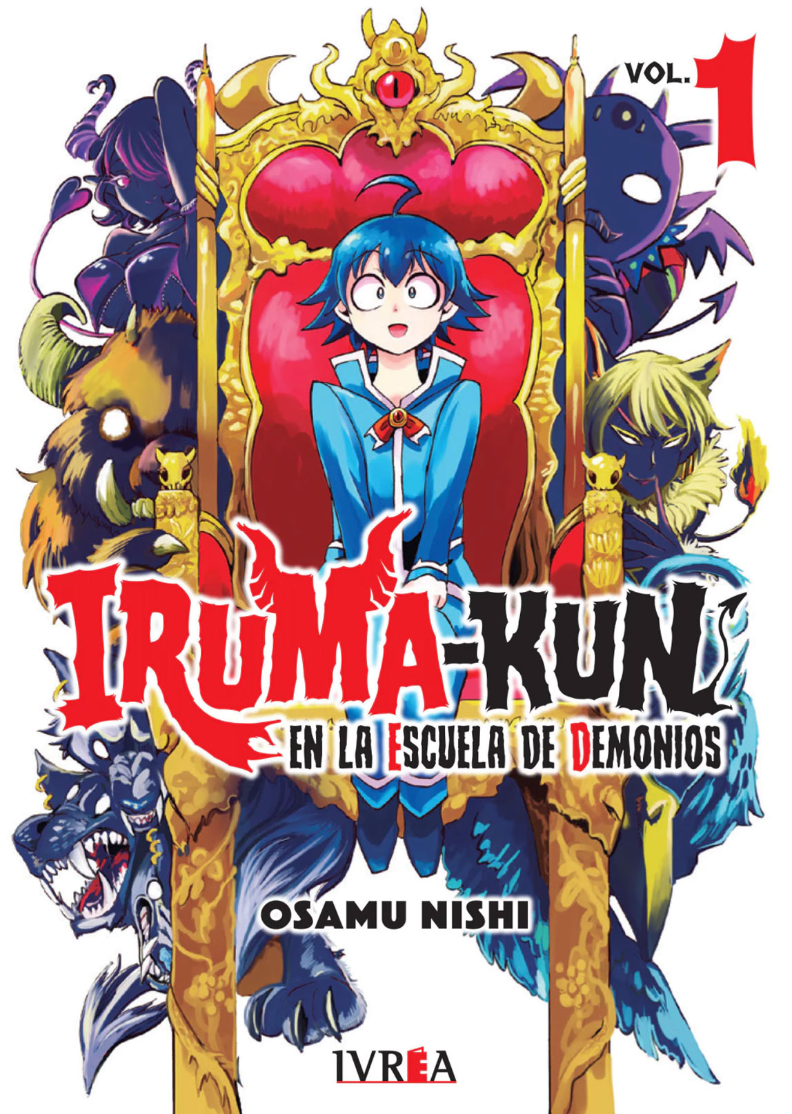 Iruma-kun En La Escuela De Demonios Tomo 01 Manga Español Ivrea