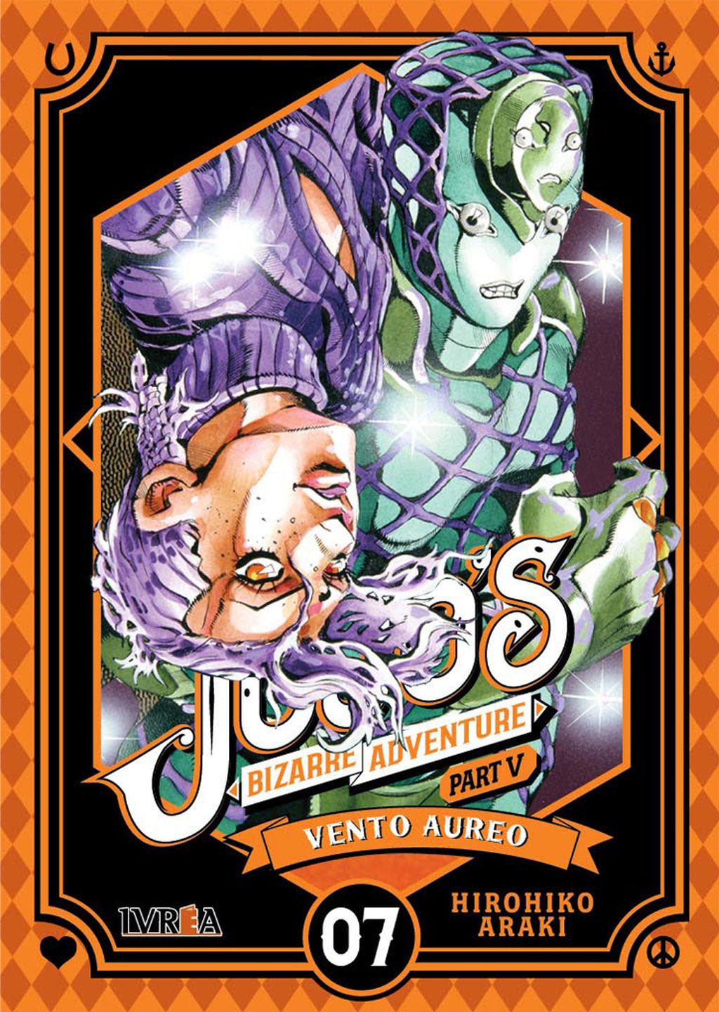 JoJo's Bizarre Adventure Parte 5: Vento Aureo Tomo 07 Manga Español Ivrea