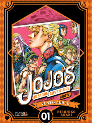 JoJo's Bizarre Adventure Parte 5: Vento Aureo Tomo 01 Manga Español Ivrea