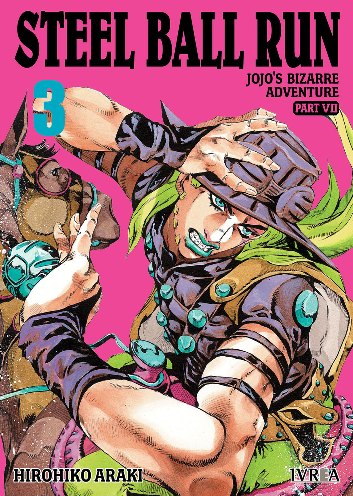JoJo's Bizarre Adventure Parte 7: Steel Ball Run Tomo 03 Manga Español Ivrea