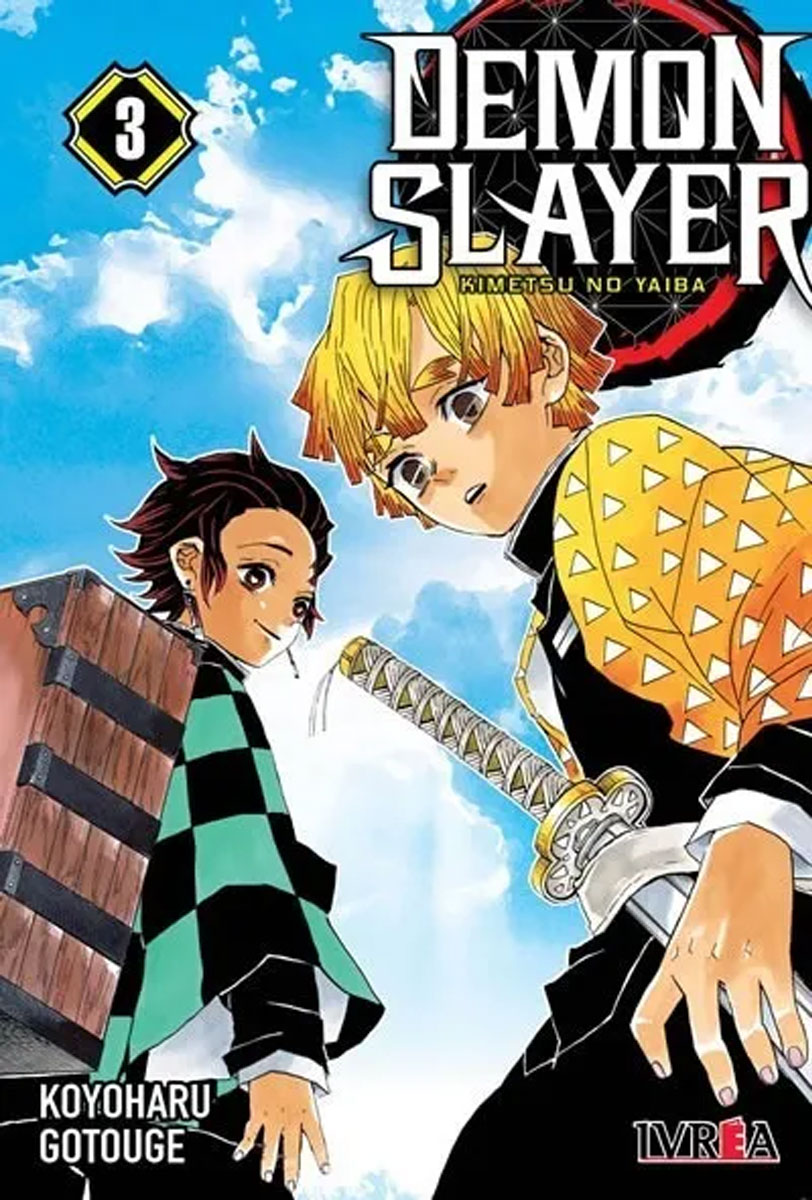 Demon Slayer Tomo 03 Manga Español Ivrea