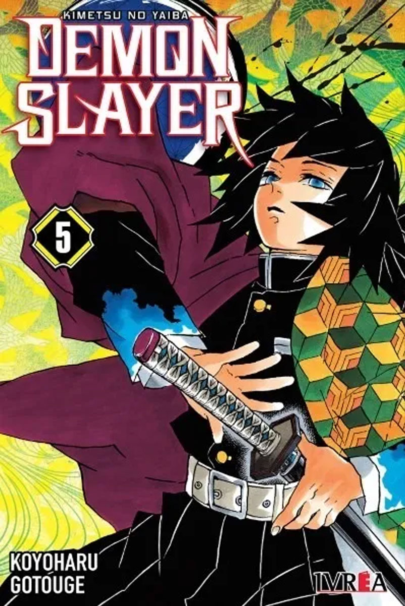 Demon Slayer Tomo 05 Manga Español Ivrea