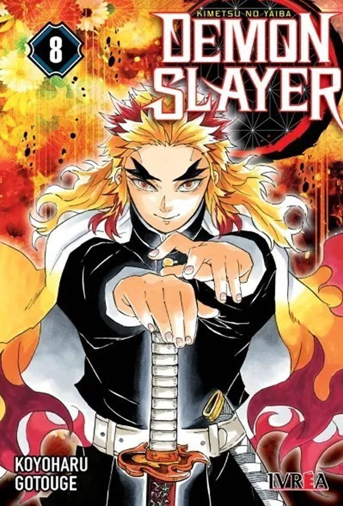 Demon Slayer Tomo 08 Manga Español Ivrea