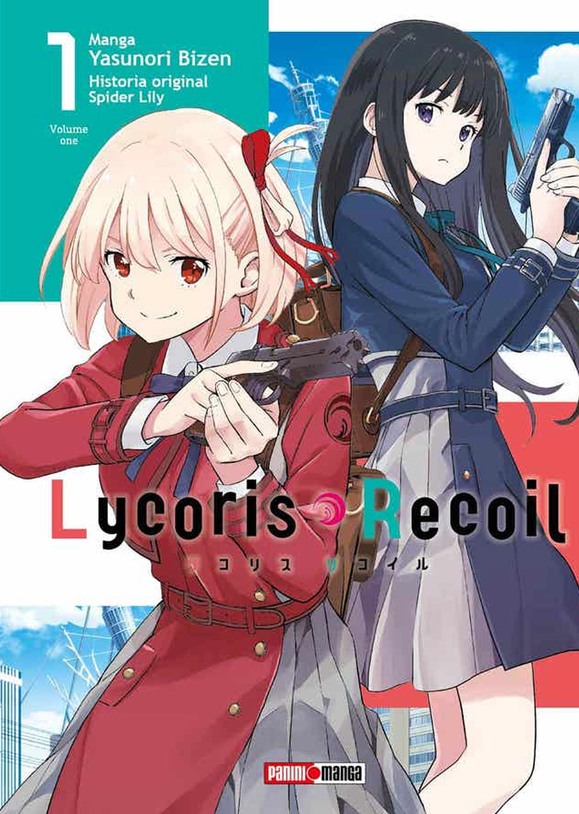 Lycoris Recoil Tomo 01 Manga Español Panini