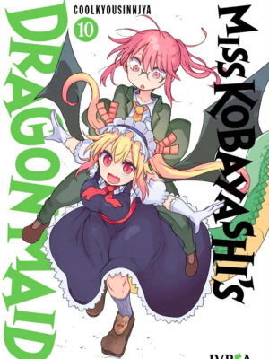 Miss Kobayashi's Dragon Maid Tomo 10 Manga Español Ivrea