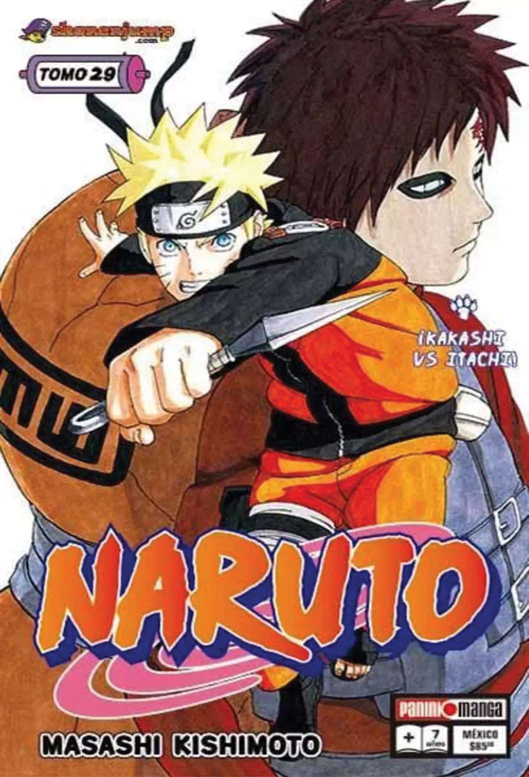 Naruto Tomo 29 Manga Español Panini