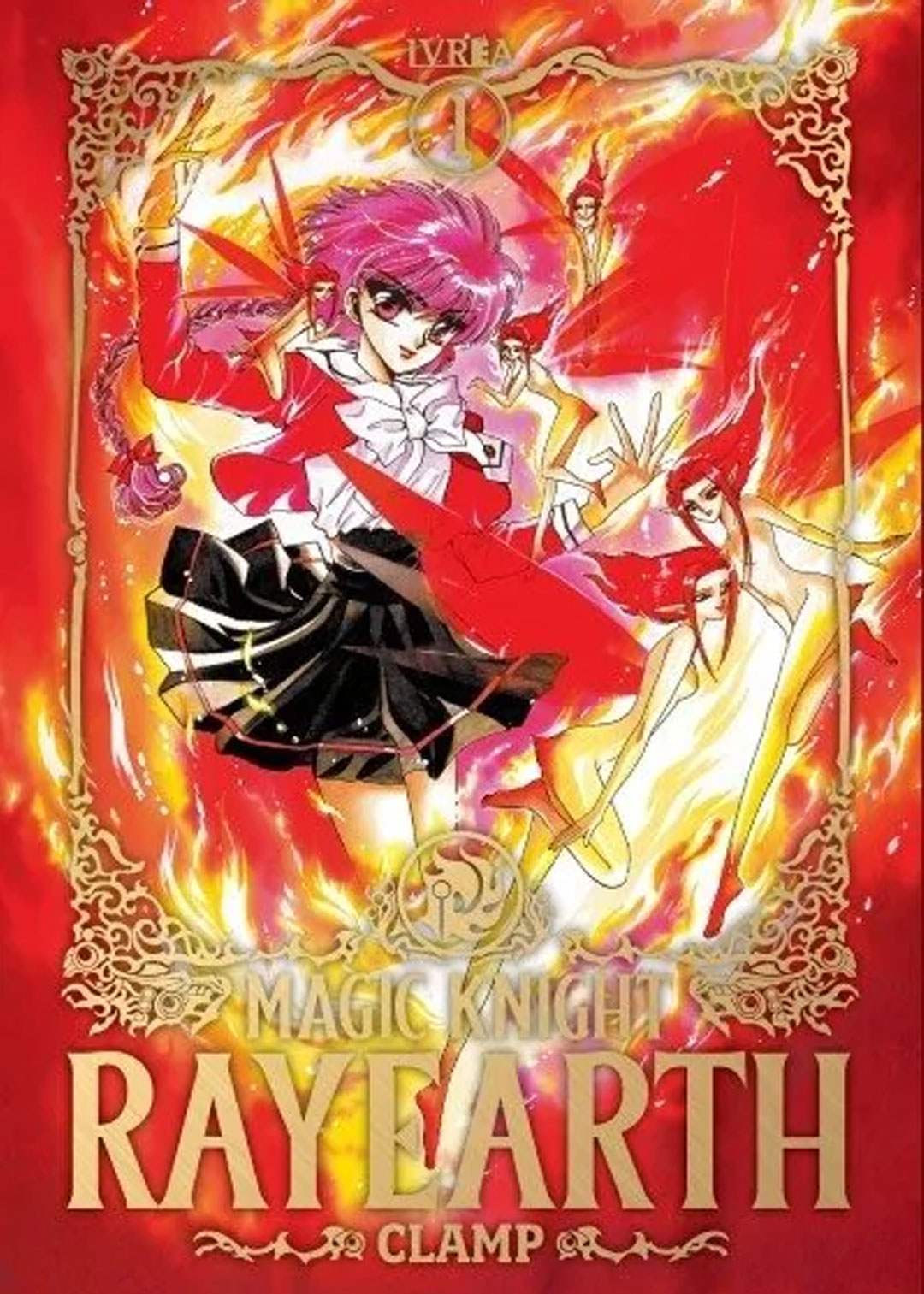 Magic Knight Rayearth Tomo 01 Las guerreras mágicas Manga Español Ivrea